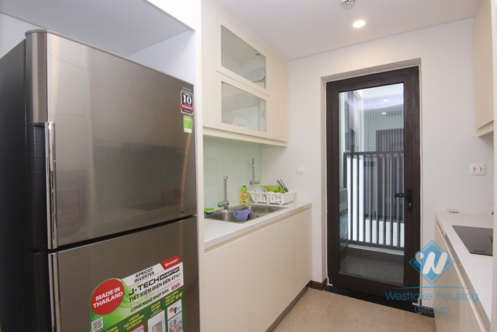 Modern two bedrooms apartment for rent in Sun Grand City Ancora, Luong Yen, Ha Noi